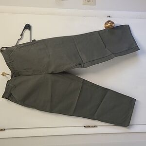 Carhartt 40×30 Washed Duck Work Dungaree, Olive